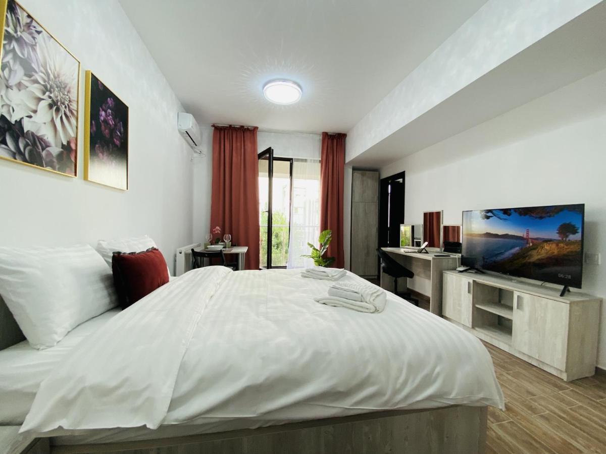 New City Studios With Balcony Bukarest Exterior foto